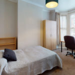 Bedroom 1; double bed, student house, Coventry, Earlsdon